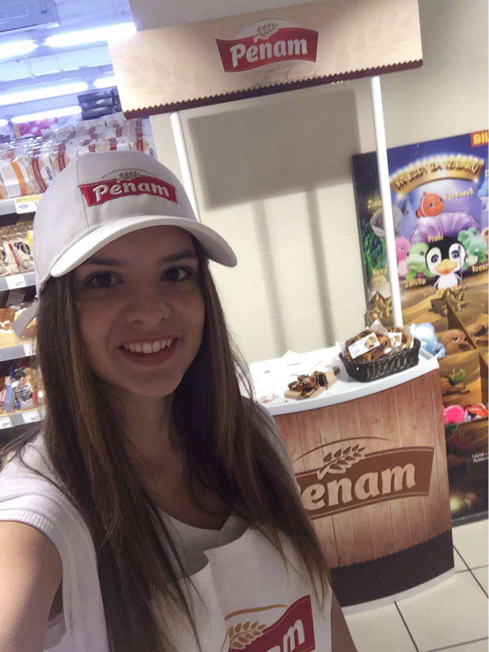 Ochutnávky pečiva pro Penam a.s v Praze